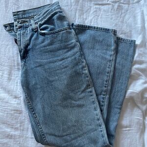 Blue Denim Jeans Vintage Wash Size 6